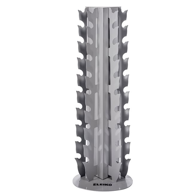 Eleiko Vertical XF Dumbbell Rack - silver