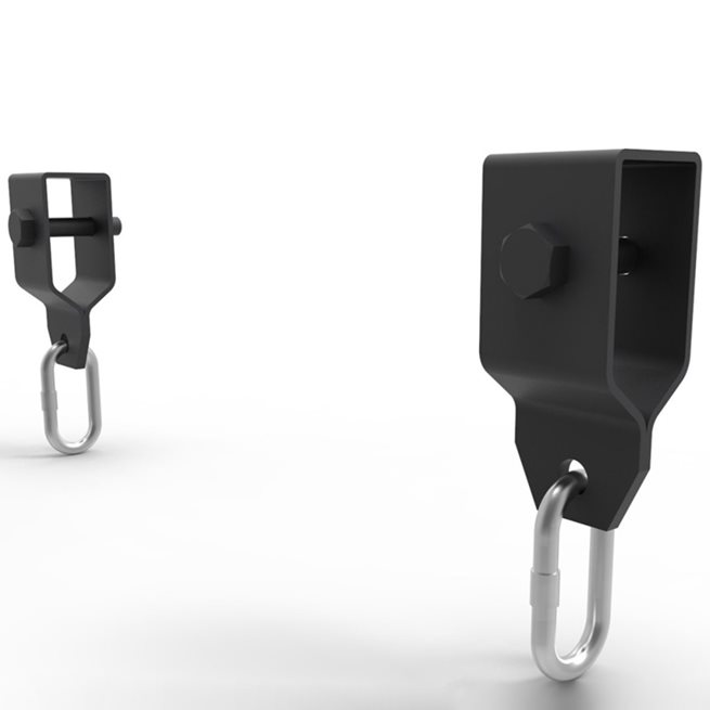 Eleiko XF 80 Trawler Bracket (Par) - Black