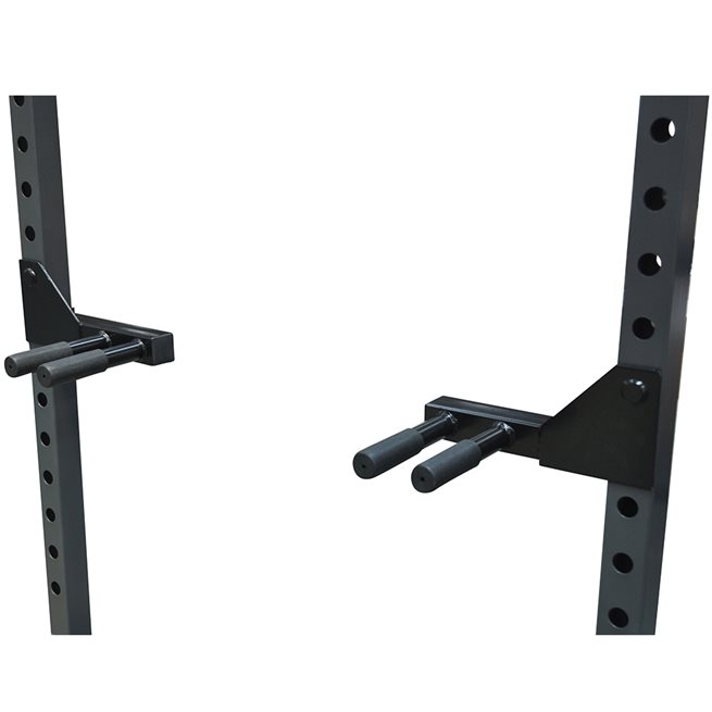 Master Dip Handle Powerrack & Halfrack Silver