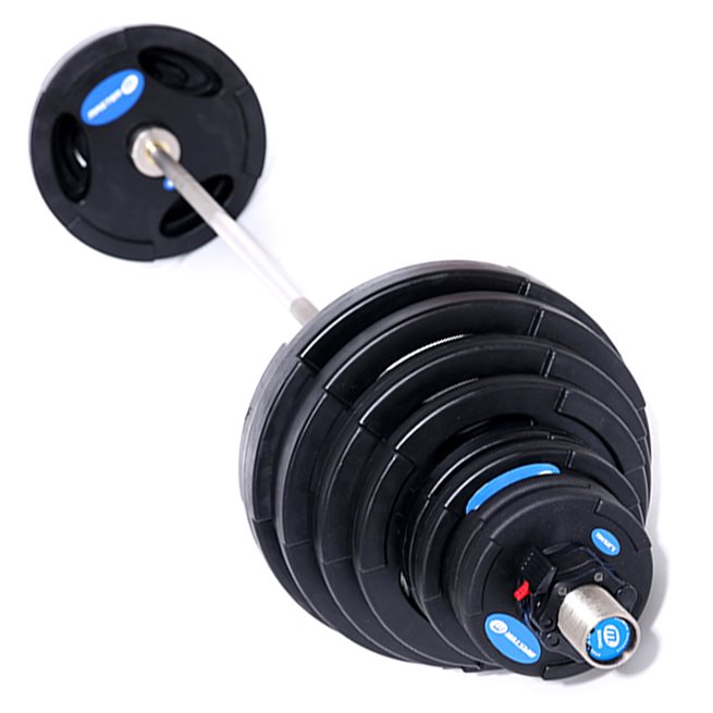 Master Skivstångsset 135 kg deluxe