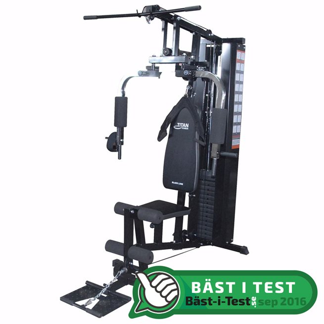 Titan 100 kg Homegym BLACK LINE