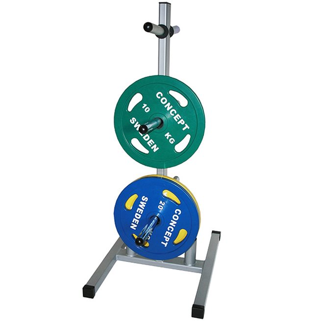 Viktträd/hållare Silver