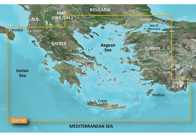 Aegean Sea & Sea of Marmara Garmin microSD™/SD™ card: HXEU015R
