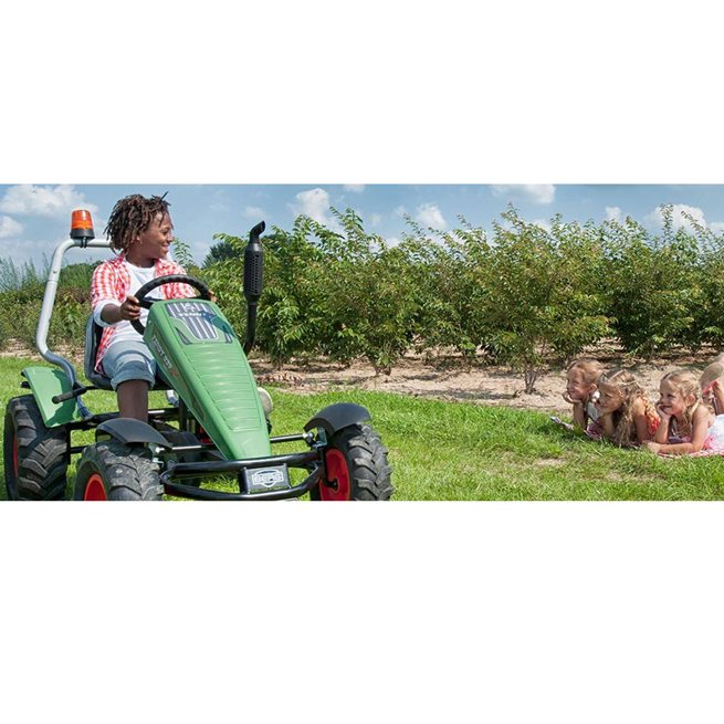 BERG Flashing light orange on pole