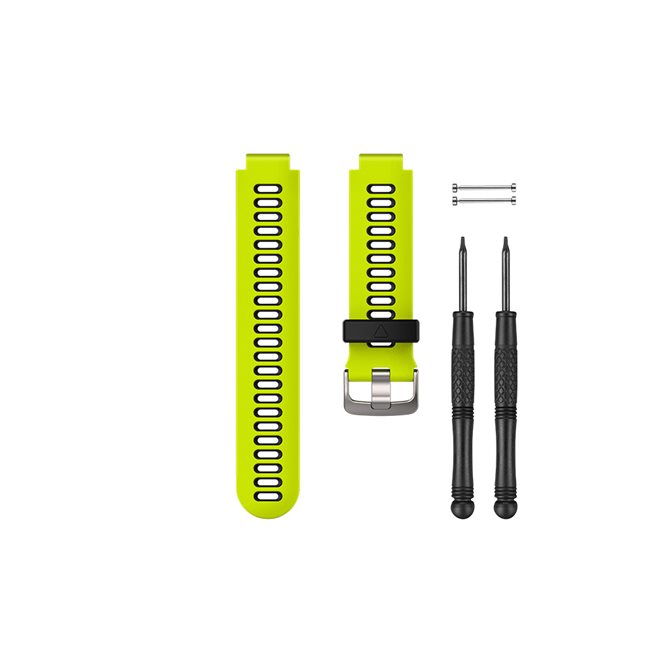 Garmin Klargult/svart klockarmband i silikon