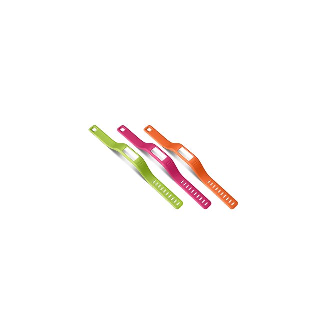 Garmin Orange/Pink/Green Bands