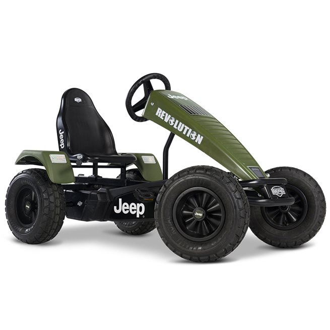 Jeep® Revolution pedal go-kart BFR Trampbil