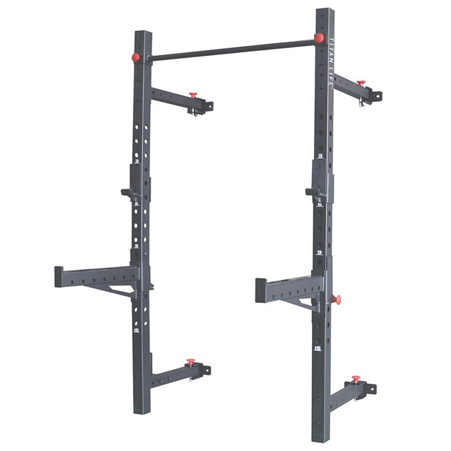 TITAN LIFE Wall half rack - foldable