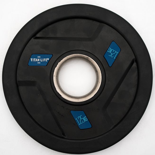 TITAN LIFE weight disc Incl Grip. Rubber