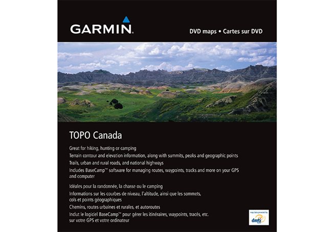 TOPO Kanada -Hela Garmin microSD/SD card