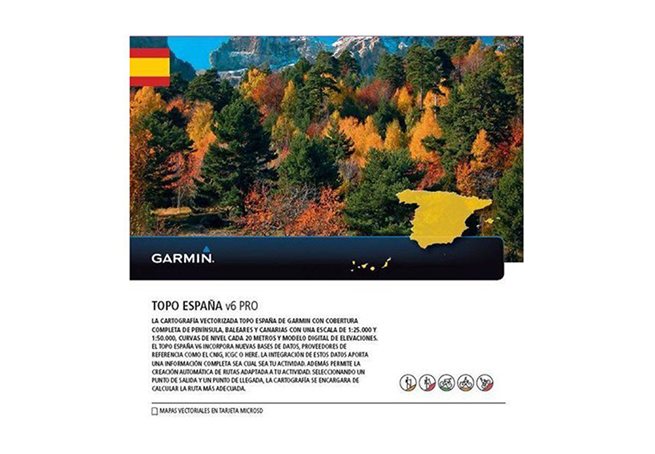 TOPO Spanien v6 PRO Garmin microSD™/SD™-kort