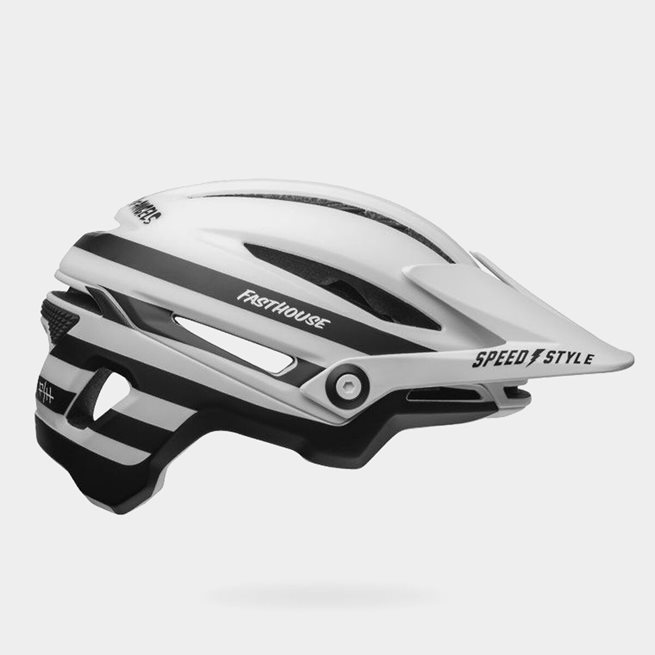 Bell Sixer MIPS Matte White/Black FastHouse