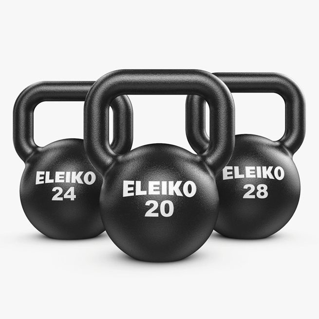 Eleiko Kettlebell Training Set 20-24-28 kg