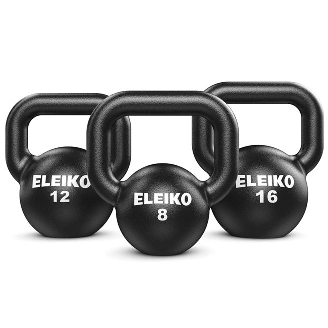 Eleiko Kettlebell Training Set 8-12-16 kg