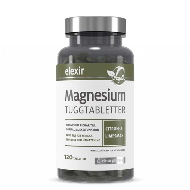 Elexir Pharma Magnesium Tuggtabletter