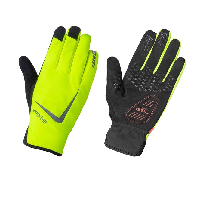 GripGrab Cloudburst Hi-Vis Waterproof Midseason Glove