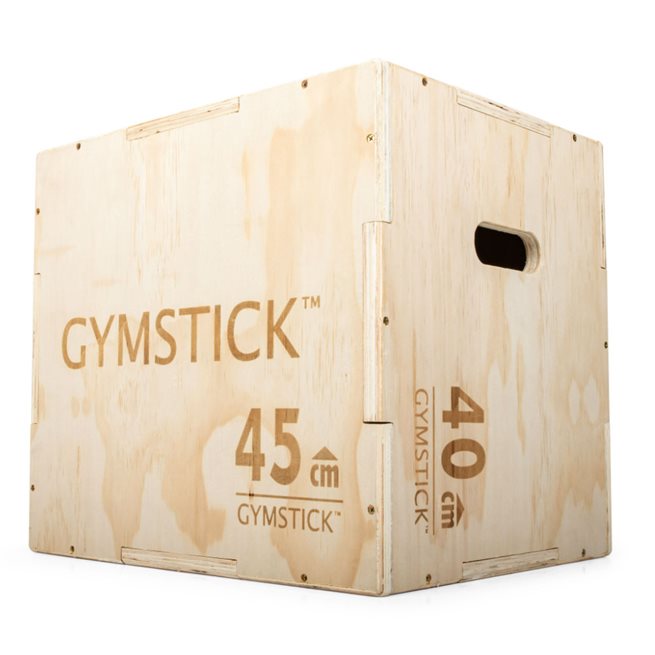 Gymstick WOODEN PLYOBOX 3-in-1 SMALL