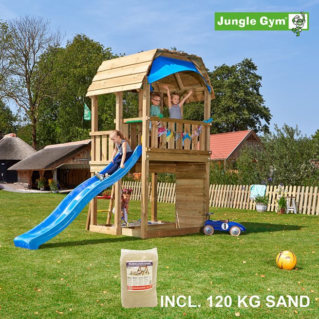 Jungle Gym Barn lektorn komplett inkl. 120 kg