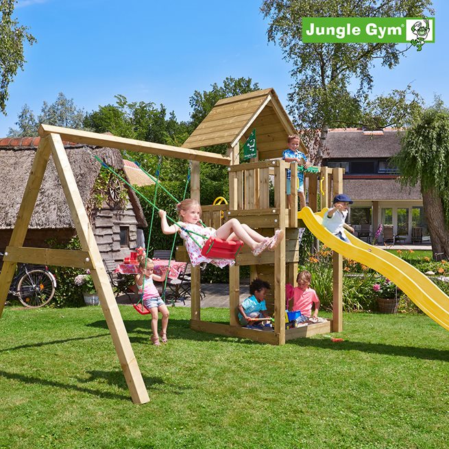 Jungle Gym Cubby lektorn komplett inkl. Swing
