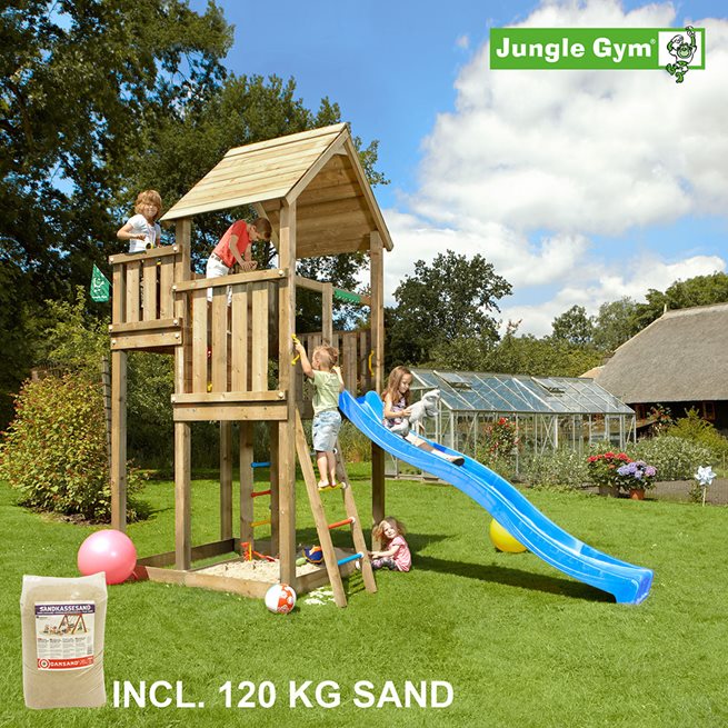Jungle Gym Palace lektorn komplett inkl. 120 kg