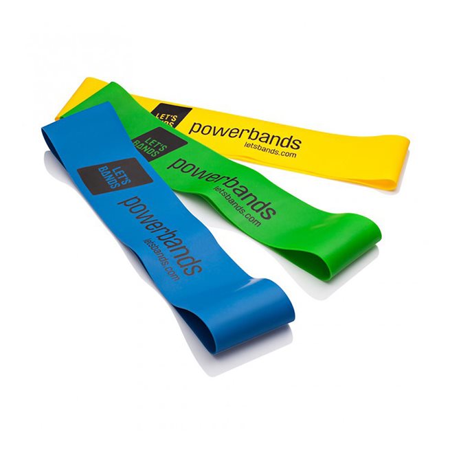 Let´s Bands Power Set Mini. Powerband & Mini band