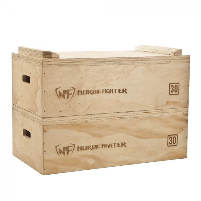 Nordic Fighter Wooden Jerk Block 30 cm (Par)