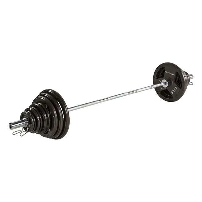 Tunturi Fitness 100 kg Olympic Tri-Grip Barbell Set