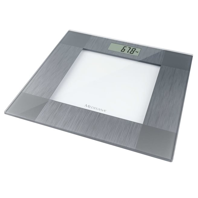 vidaXL Badrumsvåg PS 401 150 kg silver