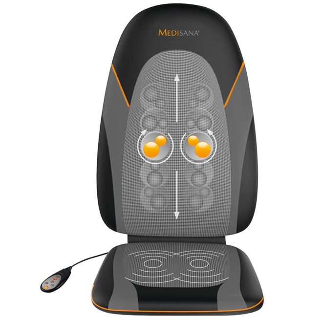 vidaXL Shiatsu massagesits med Gel-kuddar