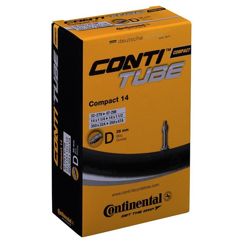 Continental Cykelslang Compact Tube 32/47-279/298 Cykelventil 26 mm