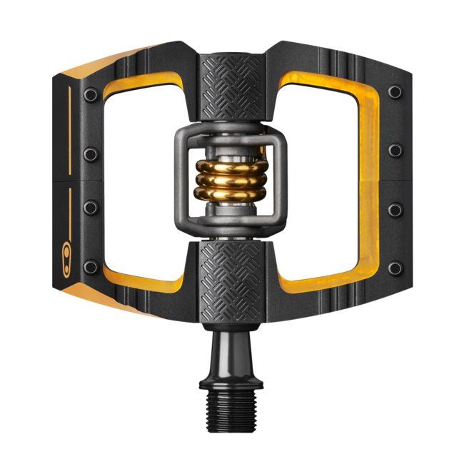CRANKBROTHERS Cykelpedaler Mallet DH 11 svart/guld