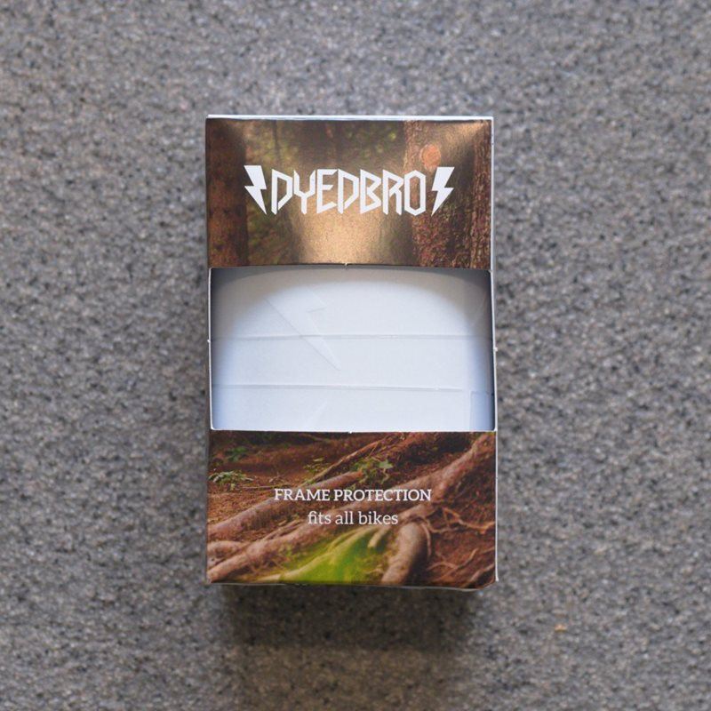Dyedbro Ramskydd Sergio Layos BMX Signature Edition White