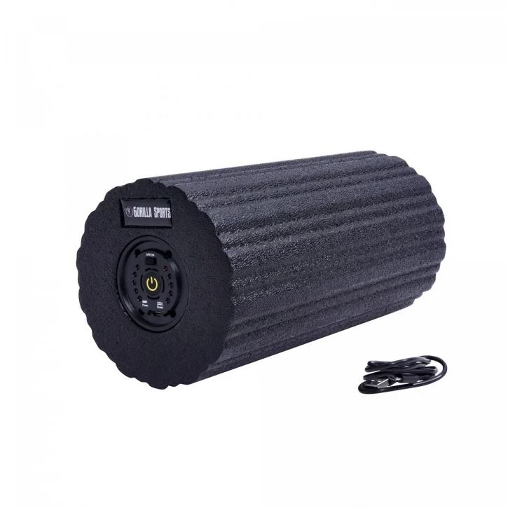 Gorilla Sports Foam Roller Vibration - 30 cm