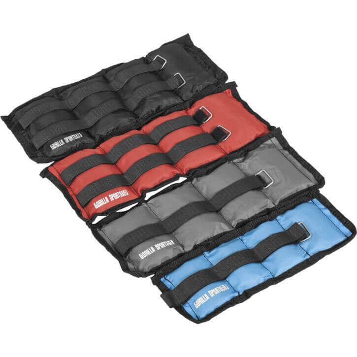 Gorilla Sports Fot- och handledsvikt - Paket 10kg