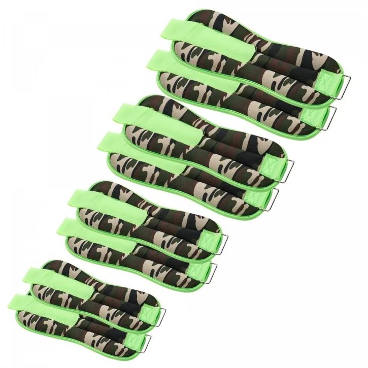 Gorilla Sports Handledsvikt Kamouflage Paket - 10kg