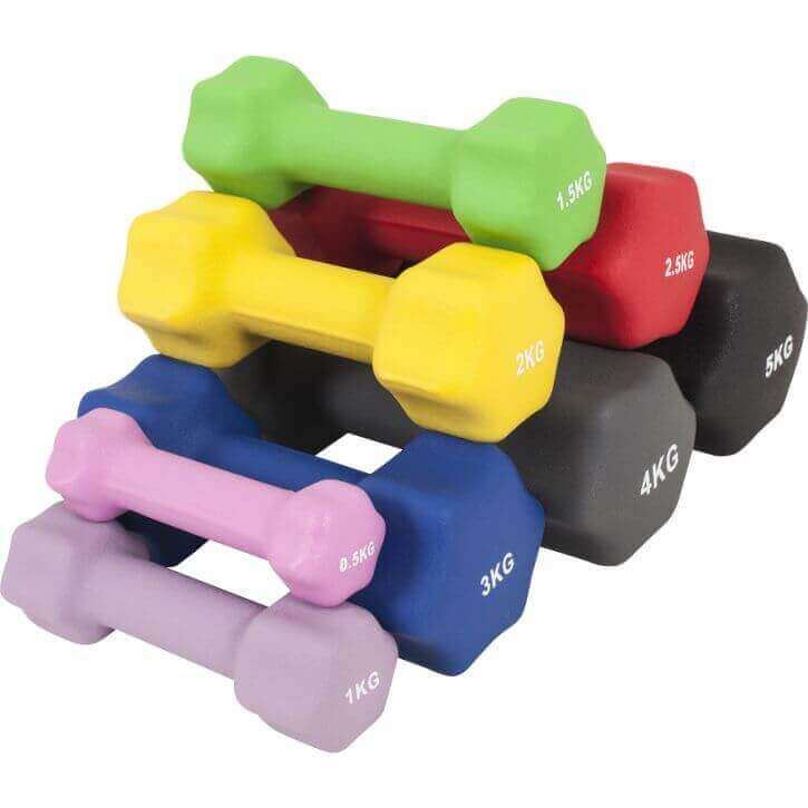 Gorilla Sports Hexagonhantlar VINYL