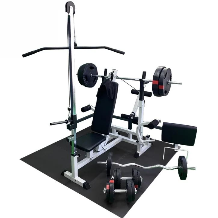 Gorilla Sports Multigym TRIGRIP 100kg - Viktpaket