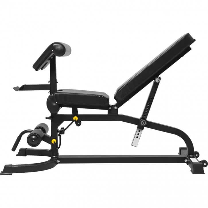 Gorilla Sports Träningsbänk - Bicepscurl & benspark