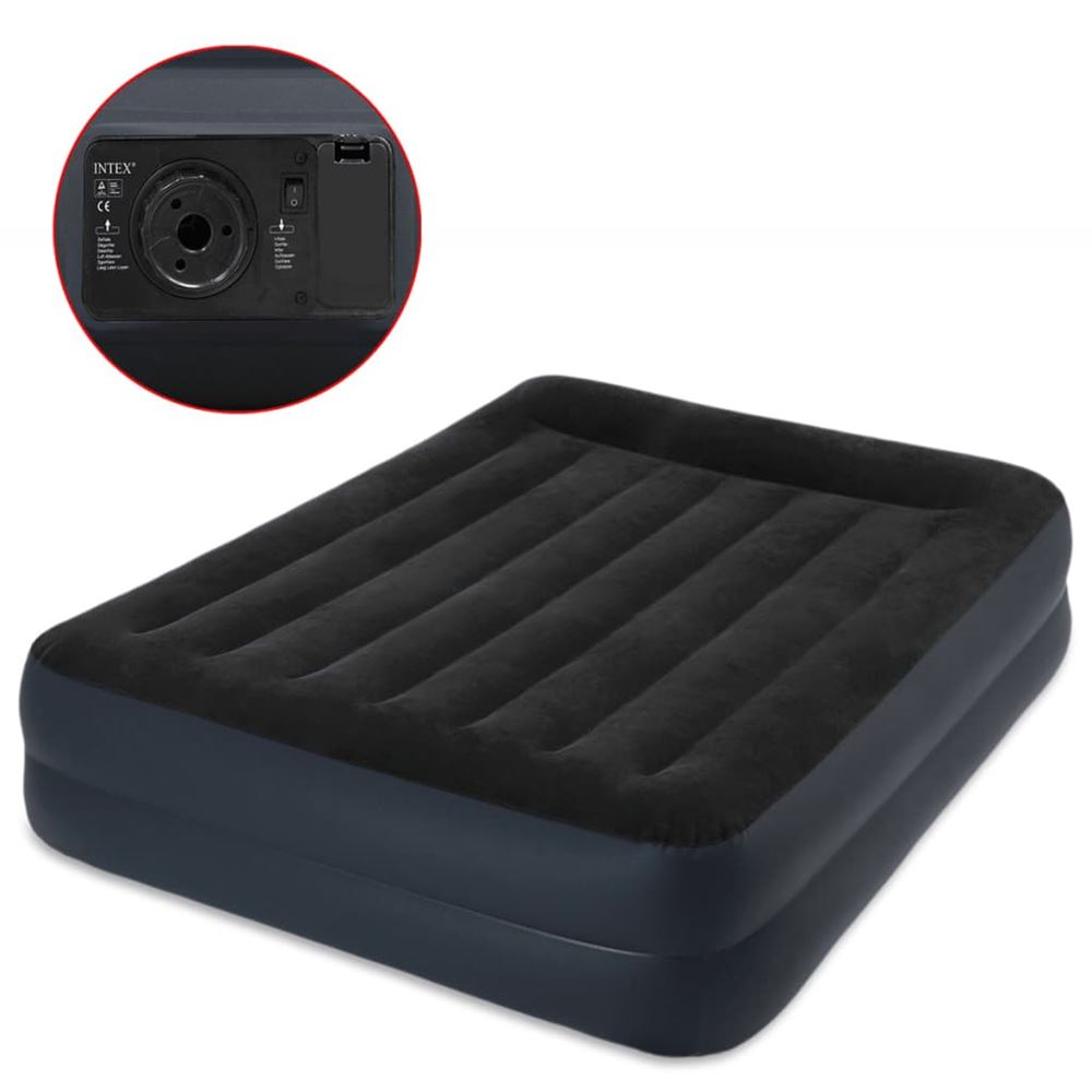 Intex Luftmadrassed kuddstöd PVC 152 x 203 x 42