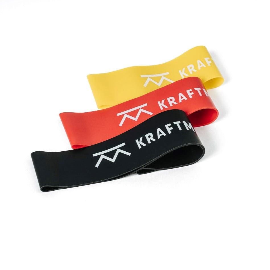 Kraftmark Gummiband För Träning Loop Band 3-Pack