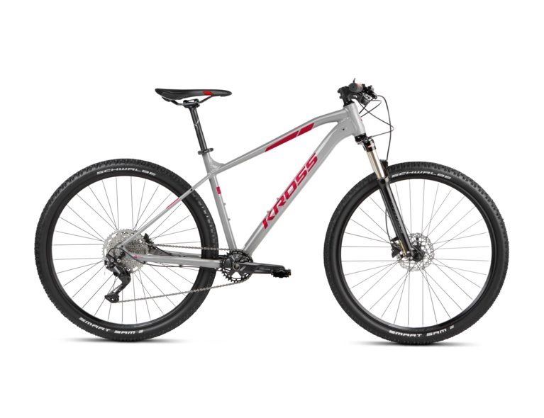 Kross MTB Level 4.0 29" grå/röd L