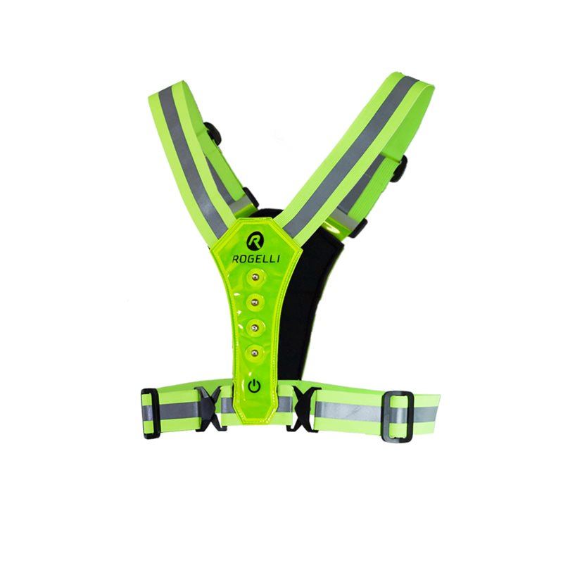 Rogelli Reflexväst LED Vest Fluo