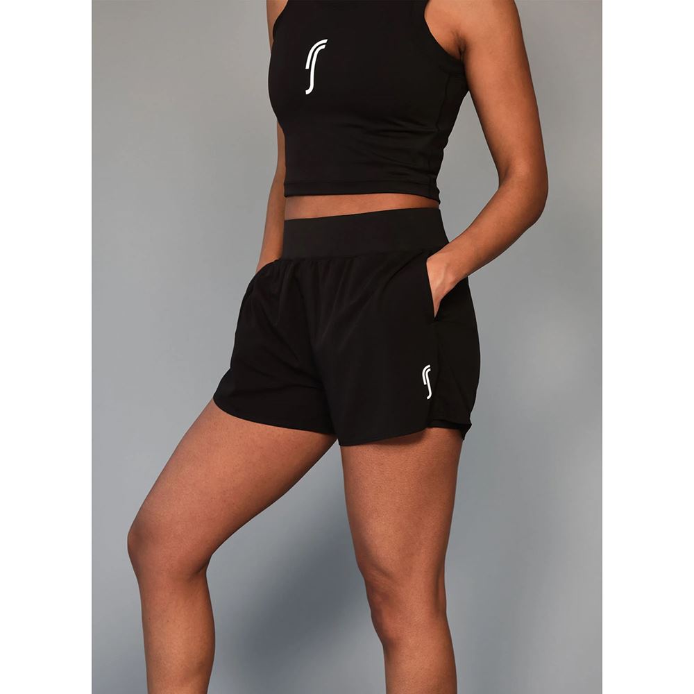 RS Women’s Performance Court Shorts - 2 in 1 with Ball Pockets