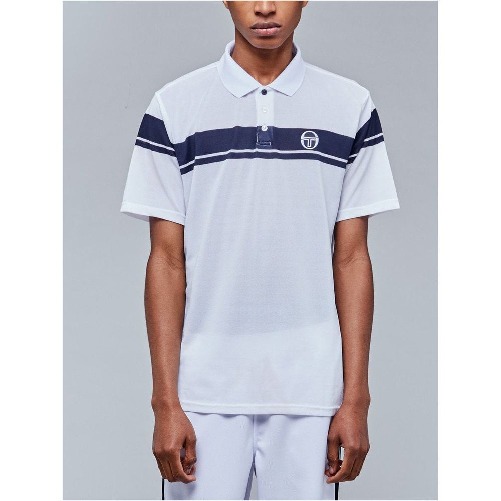 Sergio Tacchini Signature Polo White/Navy