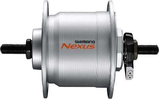 Shimano Dynamonav DH-C3000-2N 2.4 W 36H svart mutter