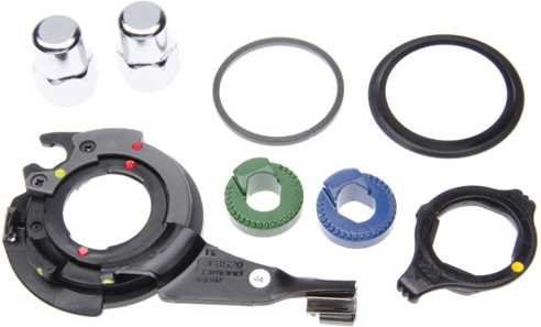 Shimano Komponentsats Alfine 8R/8L brickor muttrar etc. ej drev