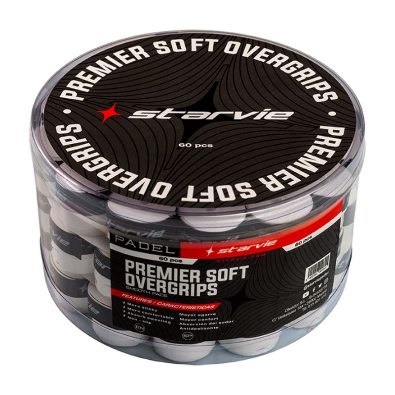 Starvie Soft White Overgrips 60U