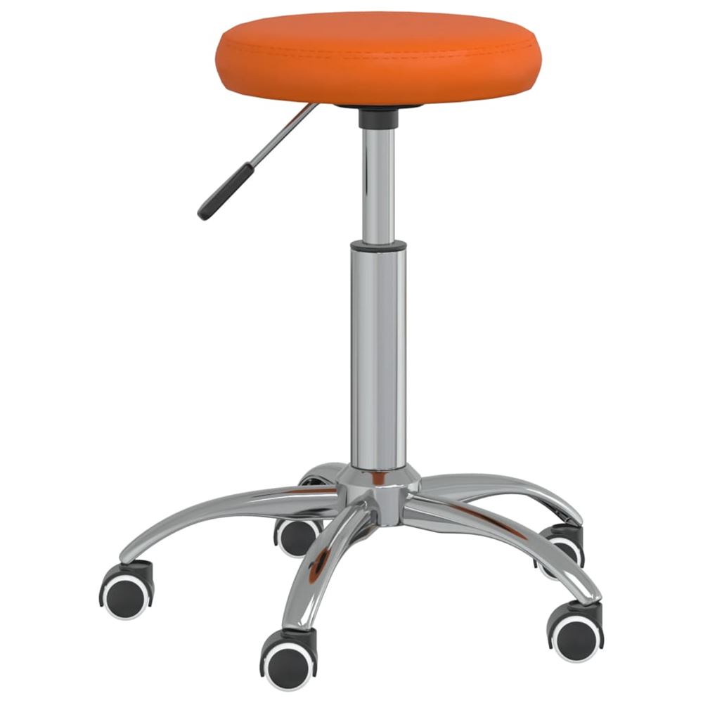 vidaXL Massagepall orange konstläder