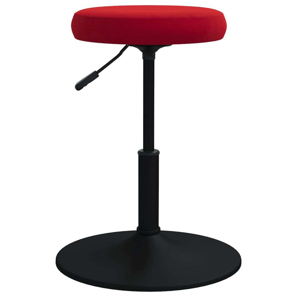 vidaXL Massagepall vin sammet
