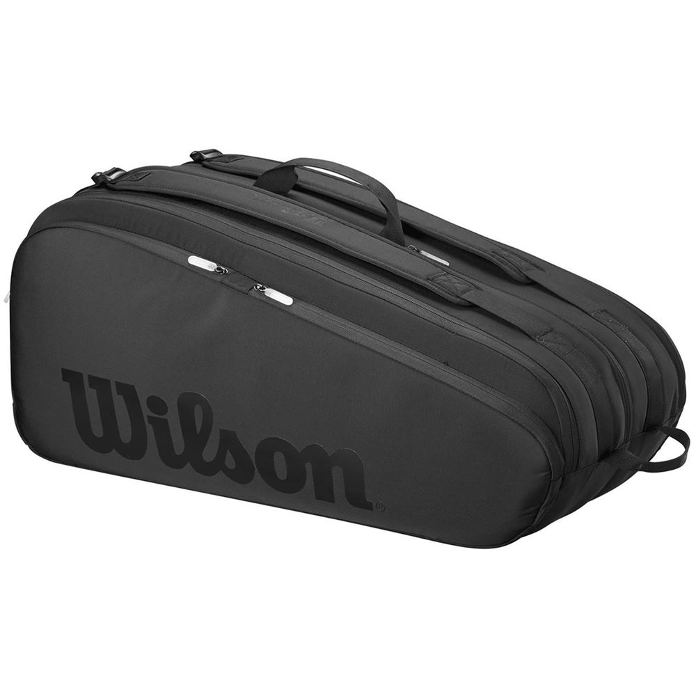 Wilson Noir Tour 12-Pack Racket Bag Black